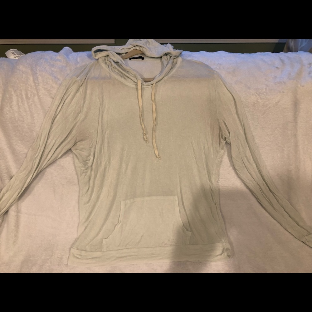 Baby blue lightweight sweatshirt